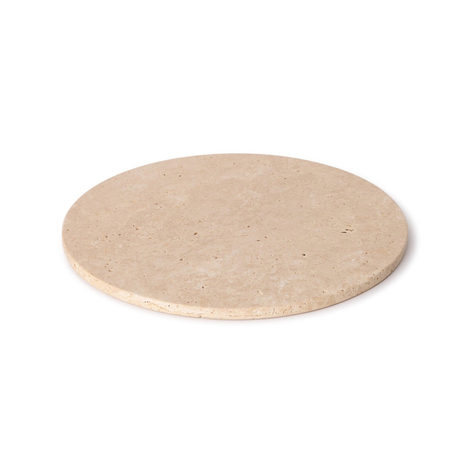 Mooisa Mooisa Tray Round Travertine Ø30cm
