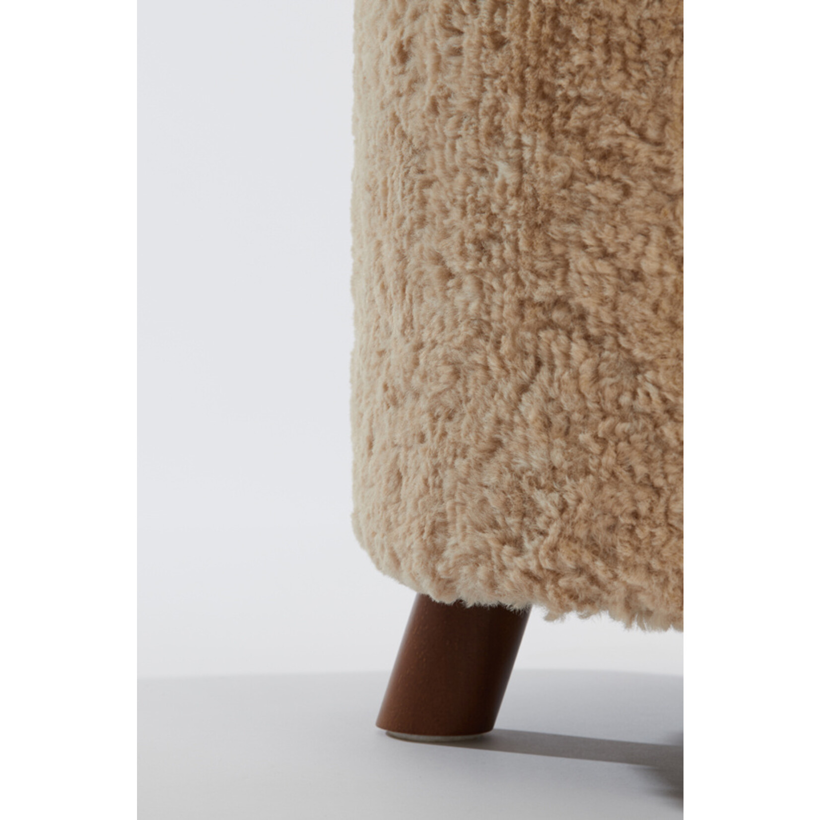 Light & Living Light & Living Pouf POLLY Beige & Brown