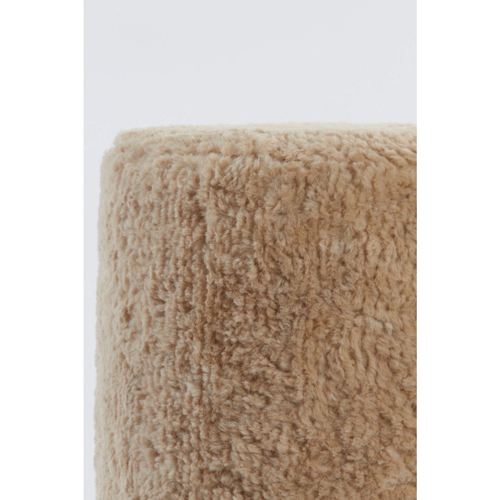 Light & Living Light & Living Pouf POLLY Beige & Brown