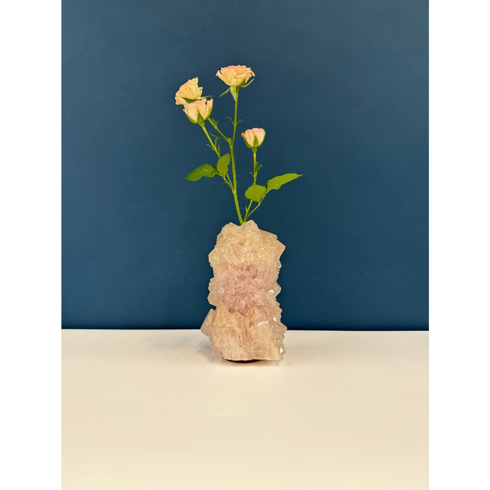 Mineral Series Mineral Series Mini Crystal Vase Beige M011