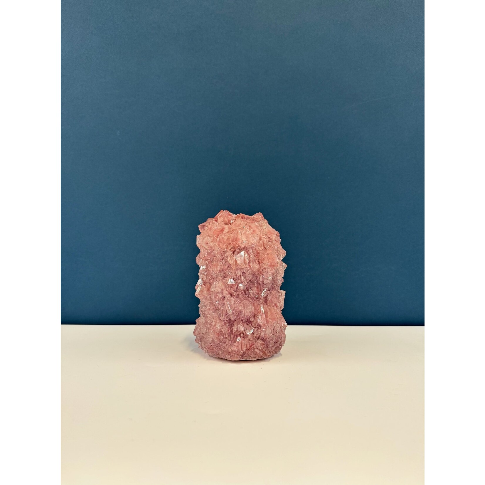 Mineral Series Mineral Series Mini Kristal Vaas M Plus Oud Roze 002