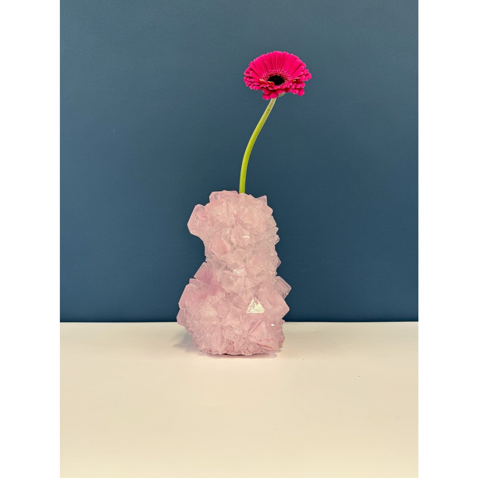 Mineral Series Mineral Series Mini Crystal Vase Lilac Purple Rose 003