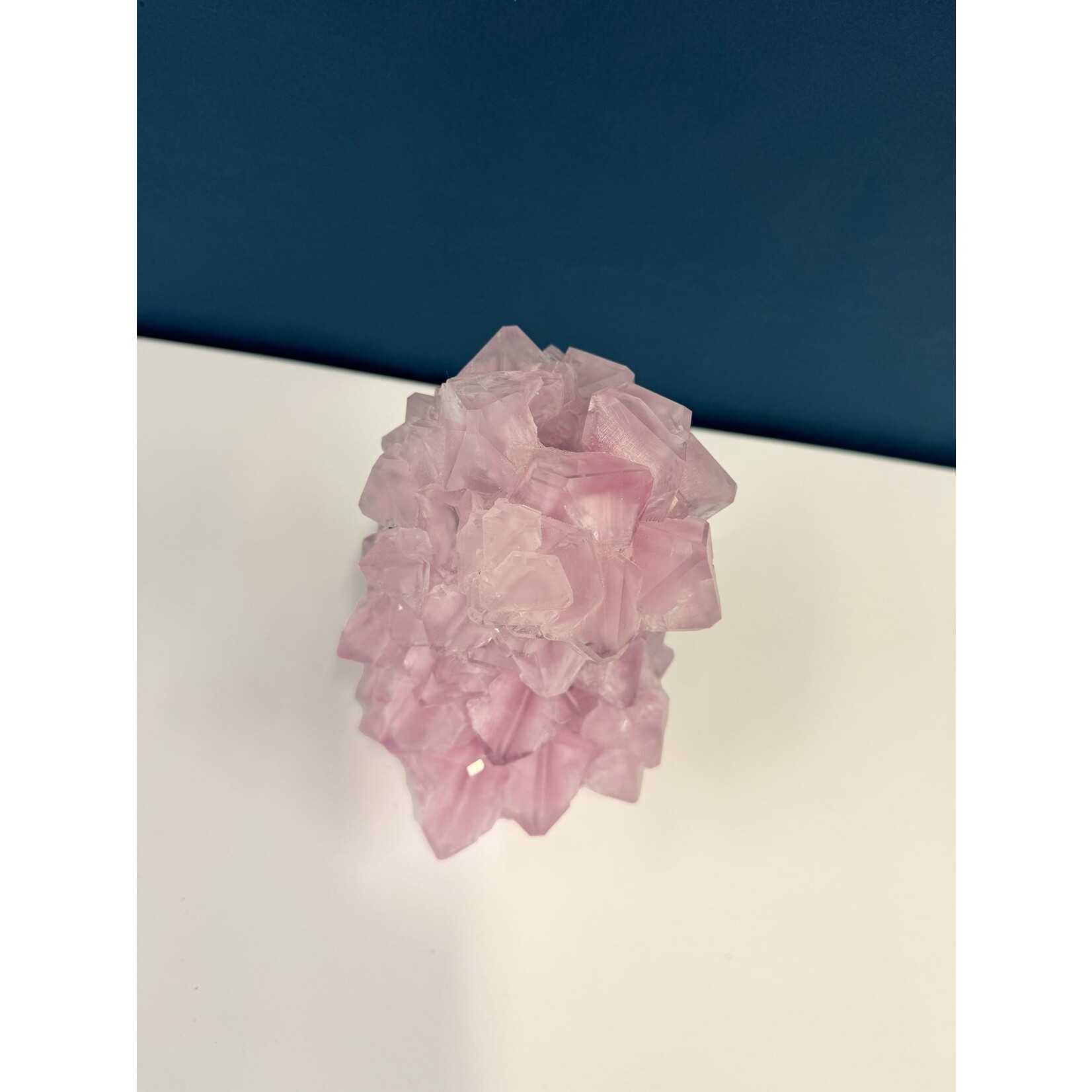 Mineral Series Mineral Series Mini Crystal Vase Lilac Purple Rose 003