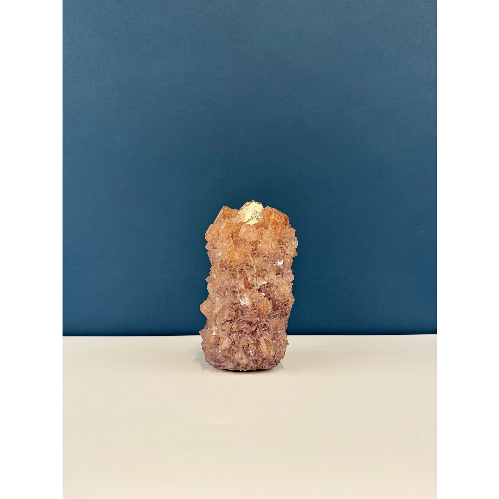 Mineral Series Mineral Series Mini Crystal Vase M Plus Shiny Bronze Beige 005