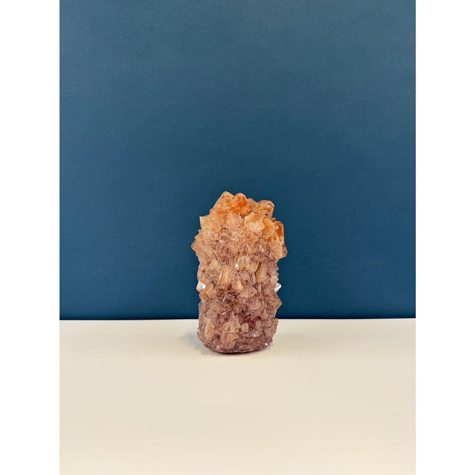Mineral Series Mineral Series Mini Crystal Vase M Plus Shiny Bronze Beige 005