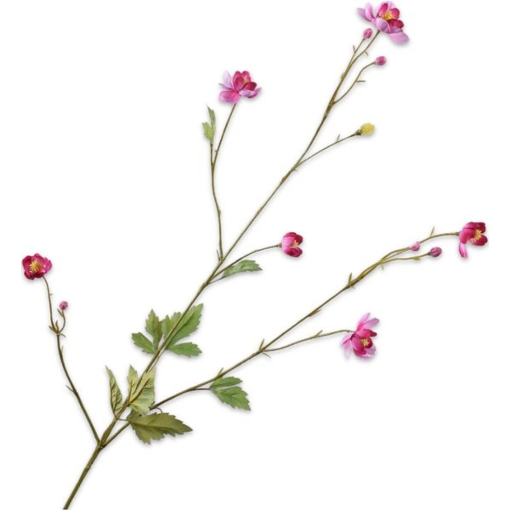 Silk-ka Silk-ka Artificial Flowers Blossom Branch Beauty Pink 150422