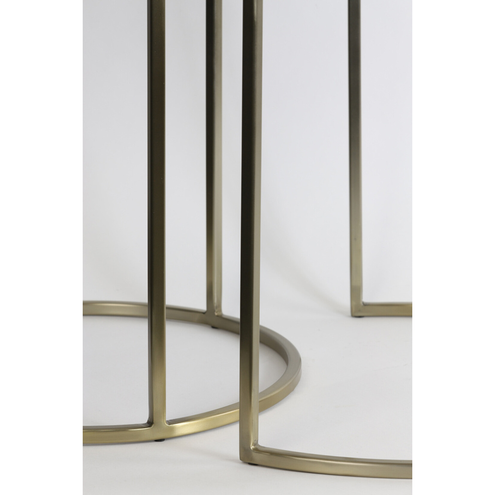 Light & Living Light & Living Bijzettafels TALCA Licht Goud Set van 2