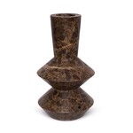 Mooisa Mooisa Rhombus Brown Marble Dark Emperador H35cm