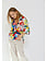 BenBen Multi-gekleurde blouse met brede mouwen