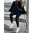 AMOZA furcoat black