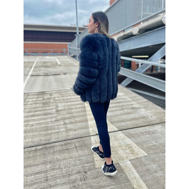 CEASAR furcoat antracite