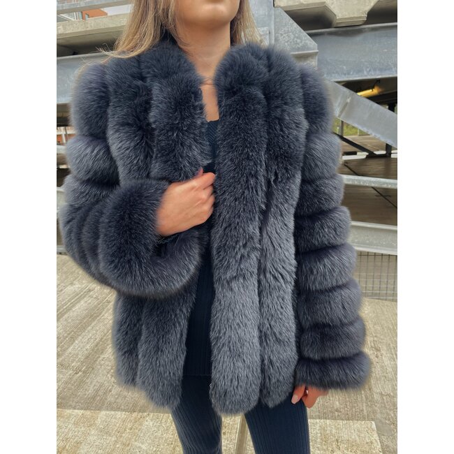 CEASAR furcoat antracite