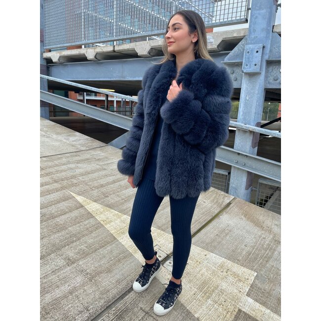 CEASAR furcoat antracite