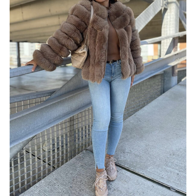 YARA furcoat camel