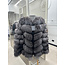 SILVER furcoat grey