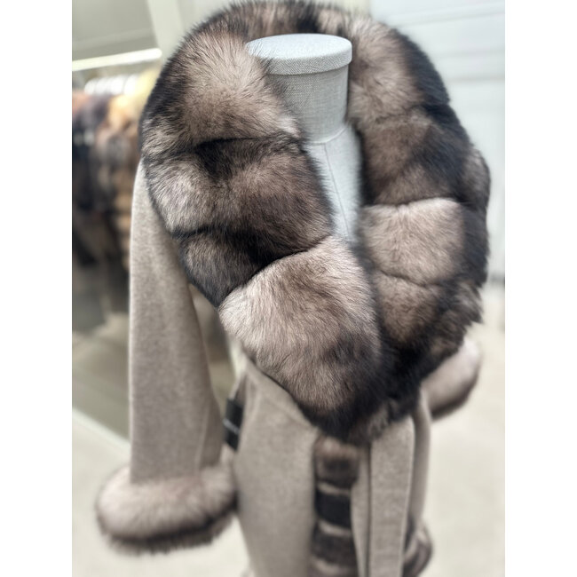ALPACA coat taupe