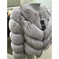 MILAN furcoat grey