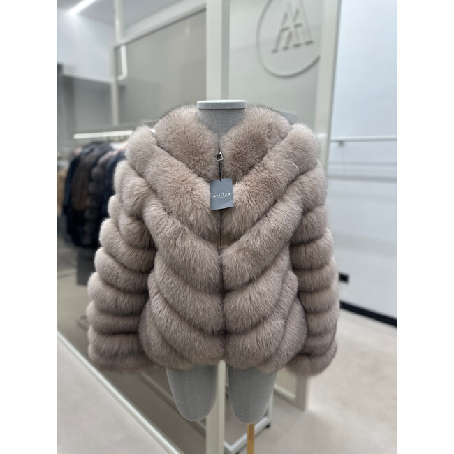 MILAN furcoat peanut