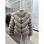 MILAN furcoat peanut