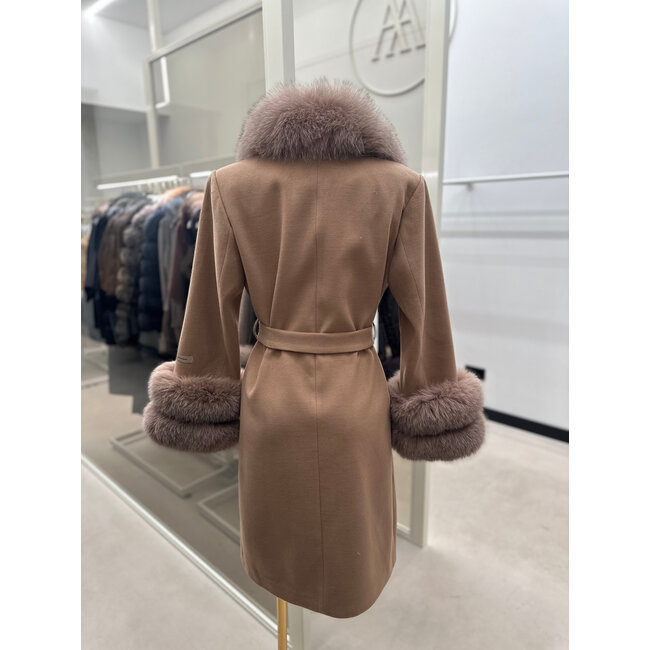 CLARA cashmere camel