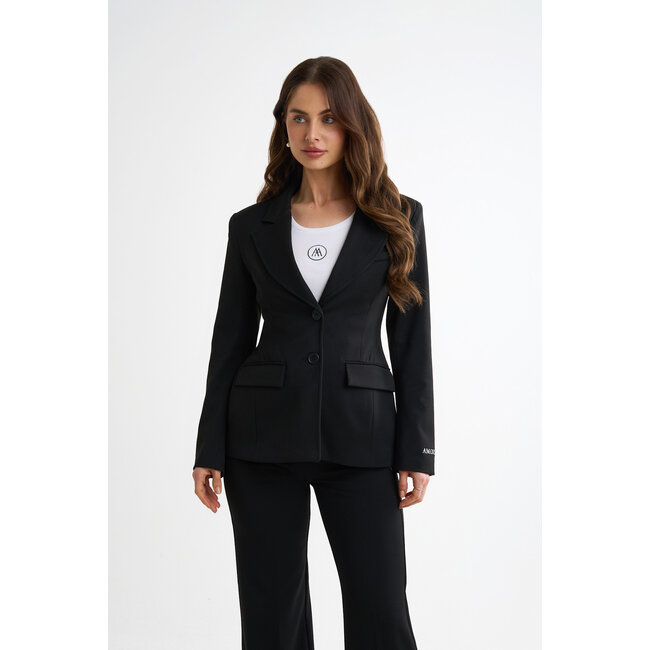 Lifeline peplum essential blazer