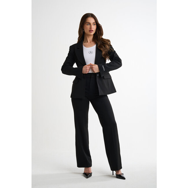Lifeline peplum essential blazer
