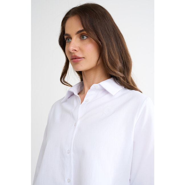AMOZA-mania cropped essential blouse