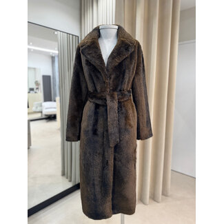 ZIMA coat mink furblend