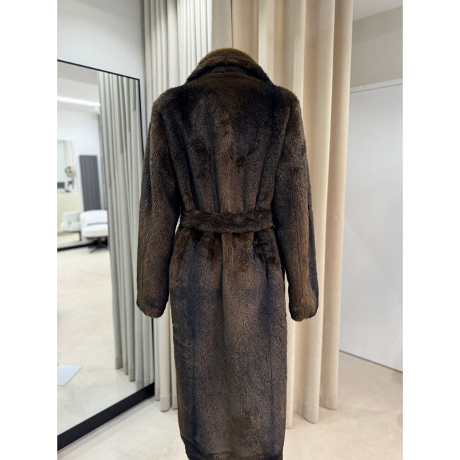 ZIMA coat mink furblend