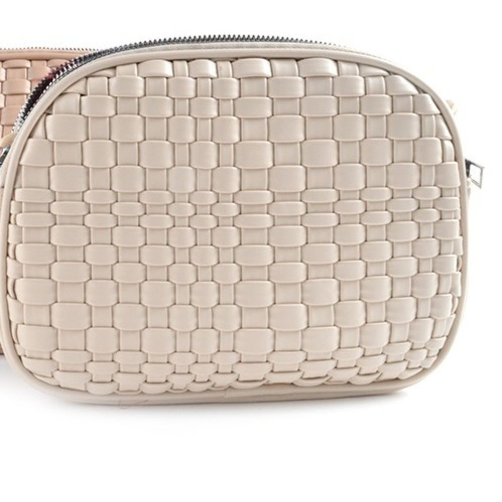 Giuliano Gevlochten schoudertas