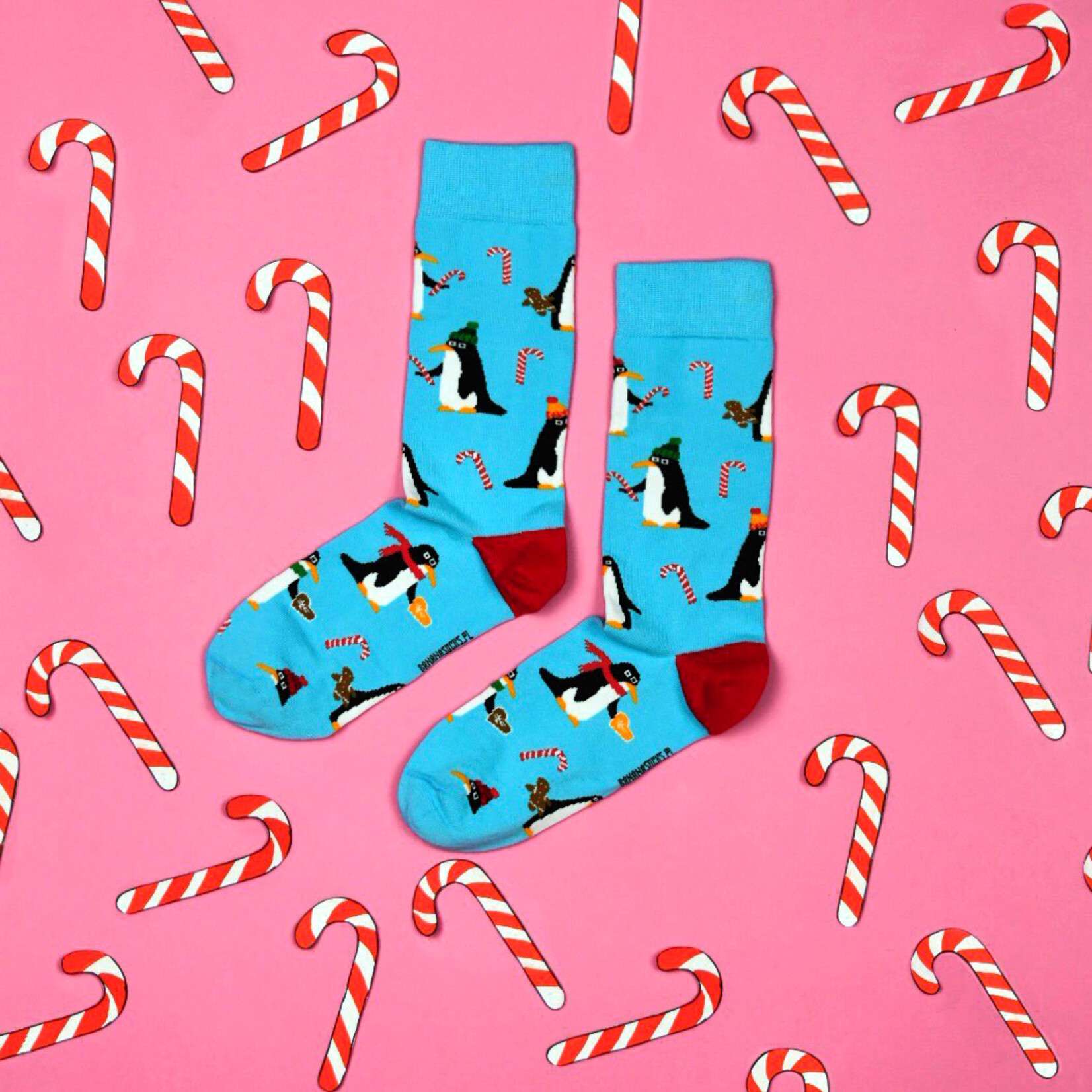 Banana Socks X-MAS Penguins