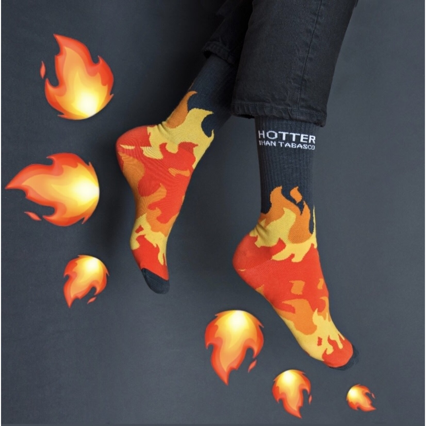 Banana Socks Hotter than Tabasco