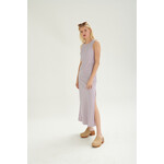 24Colours Lange jurk satijnlook