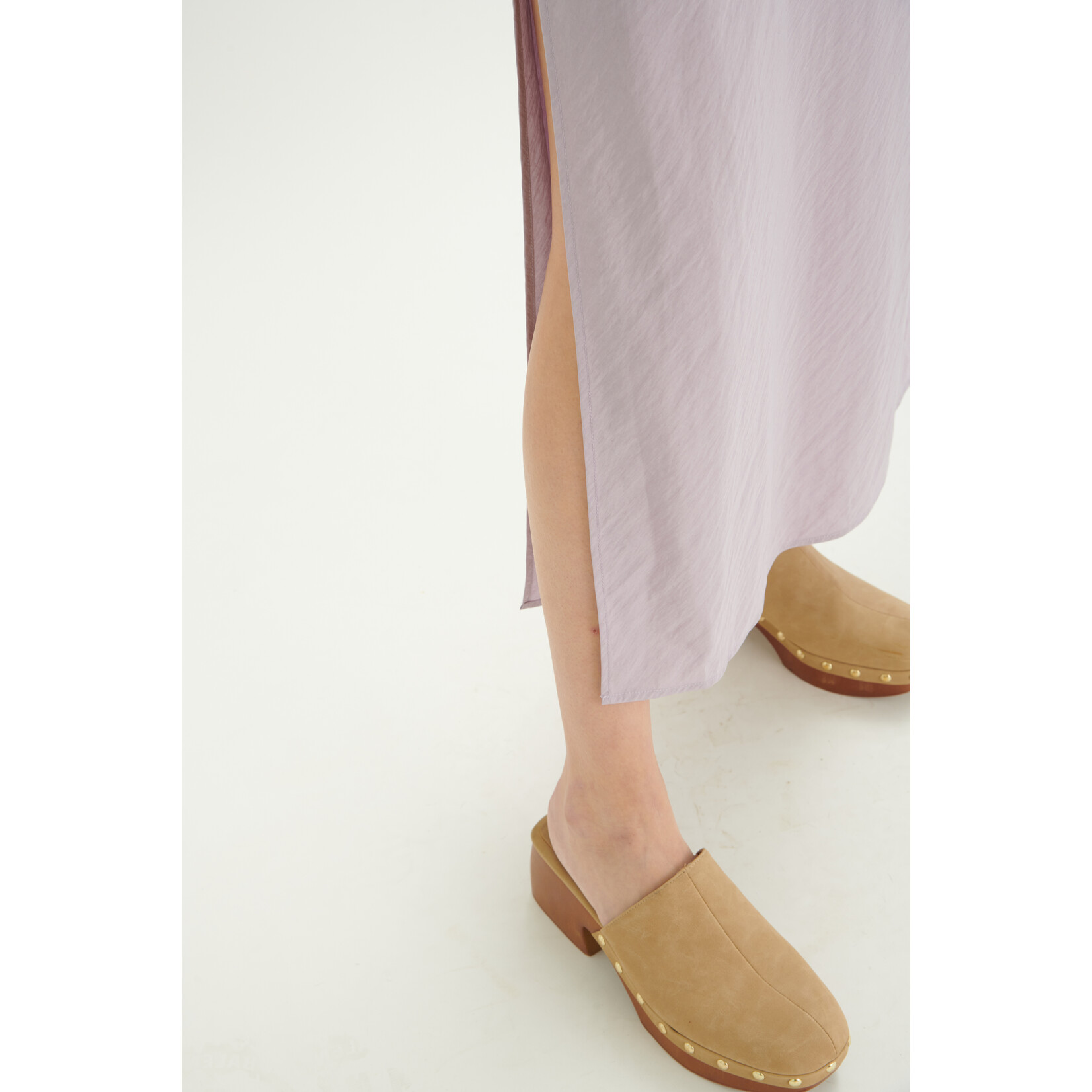 24Colours Lange jurk satijnlook