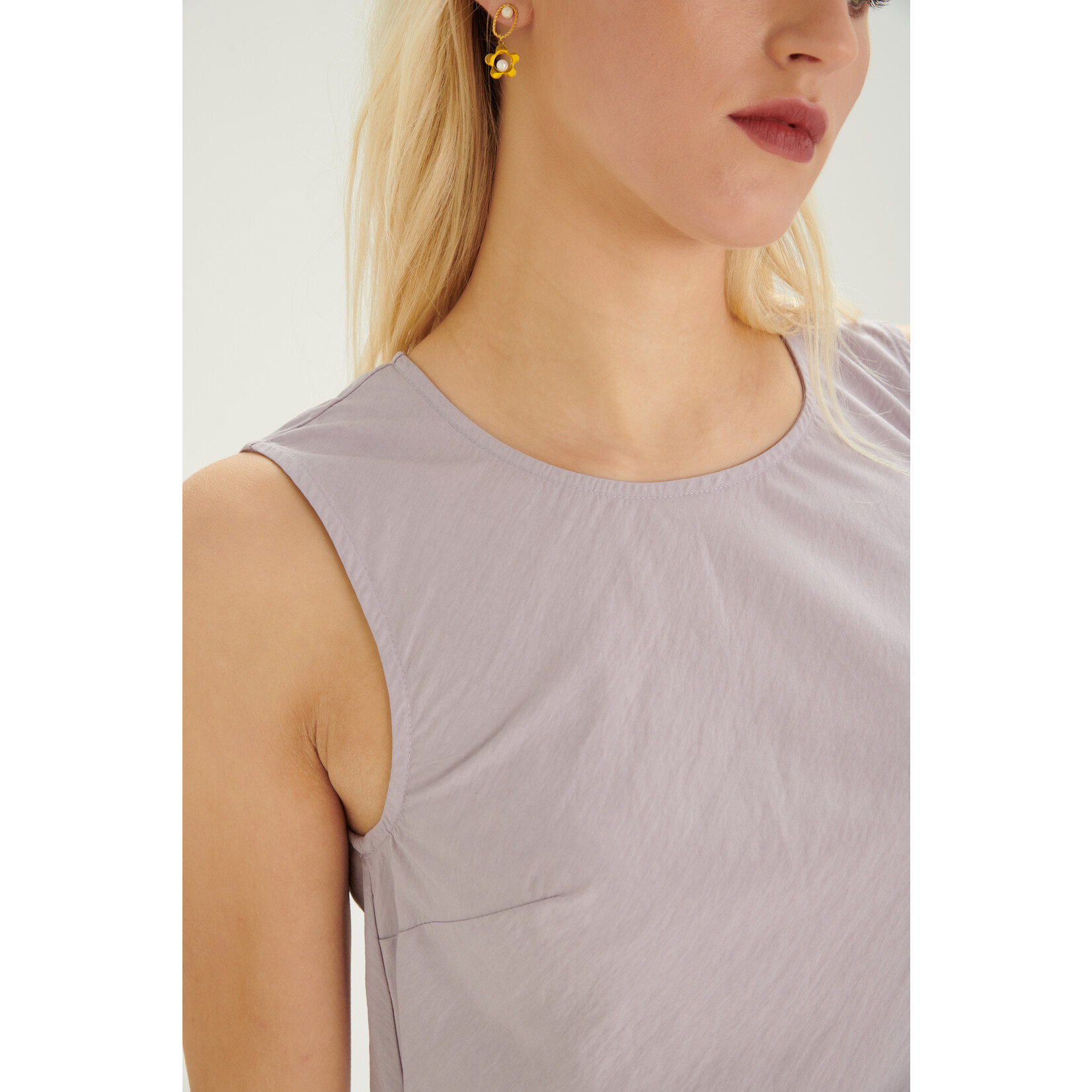 24Colours Lange jurk satijnlook