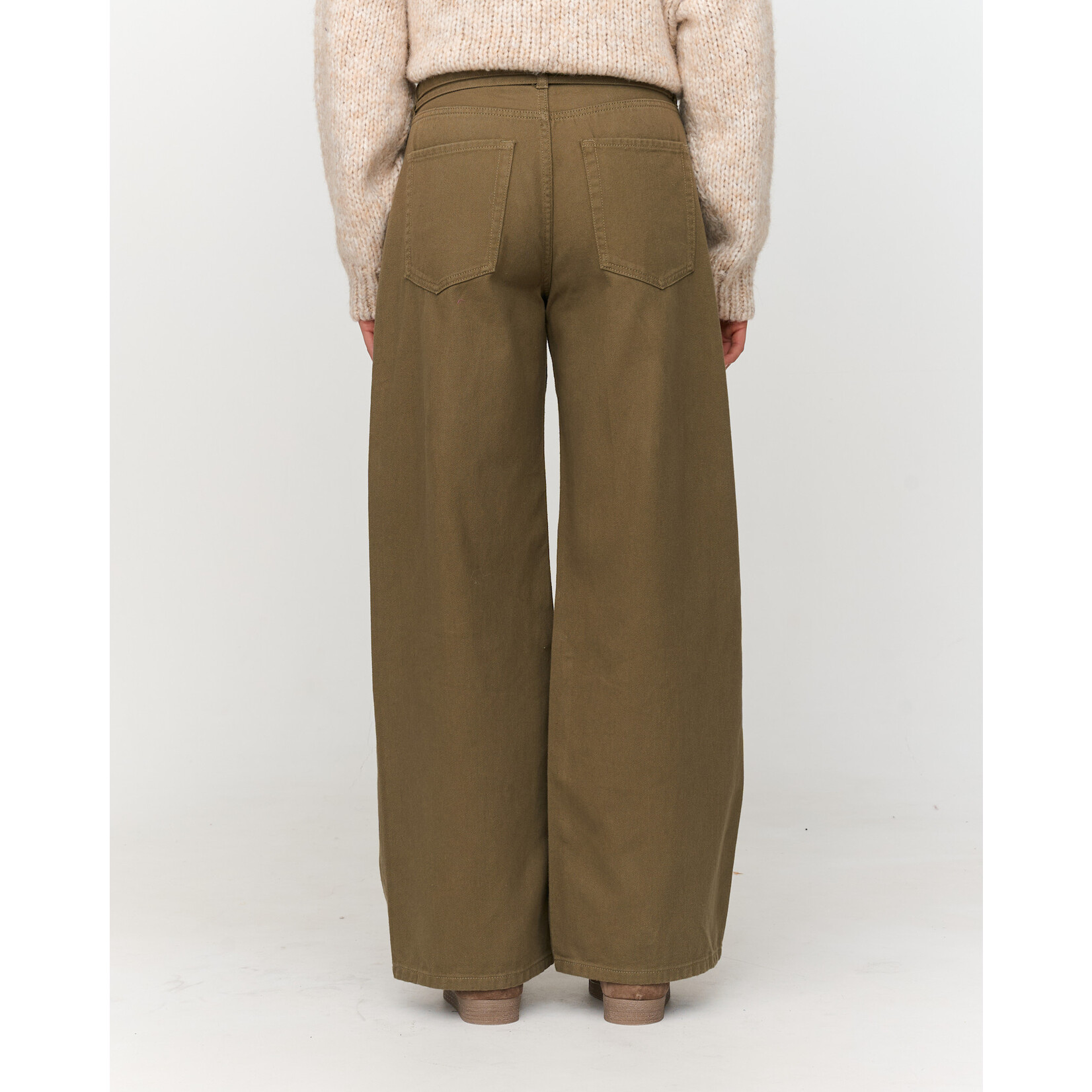 24Colours Brede broek met touwtje