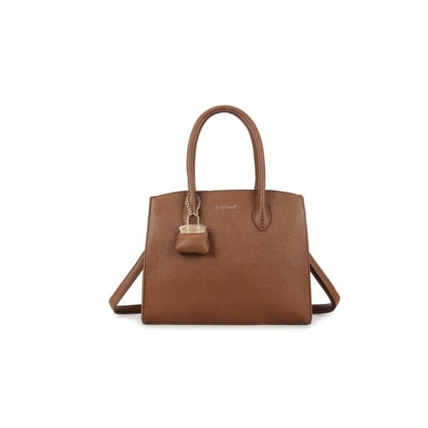 Giuliano Kunstlederen handtas met sleutelhanger