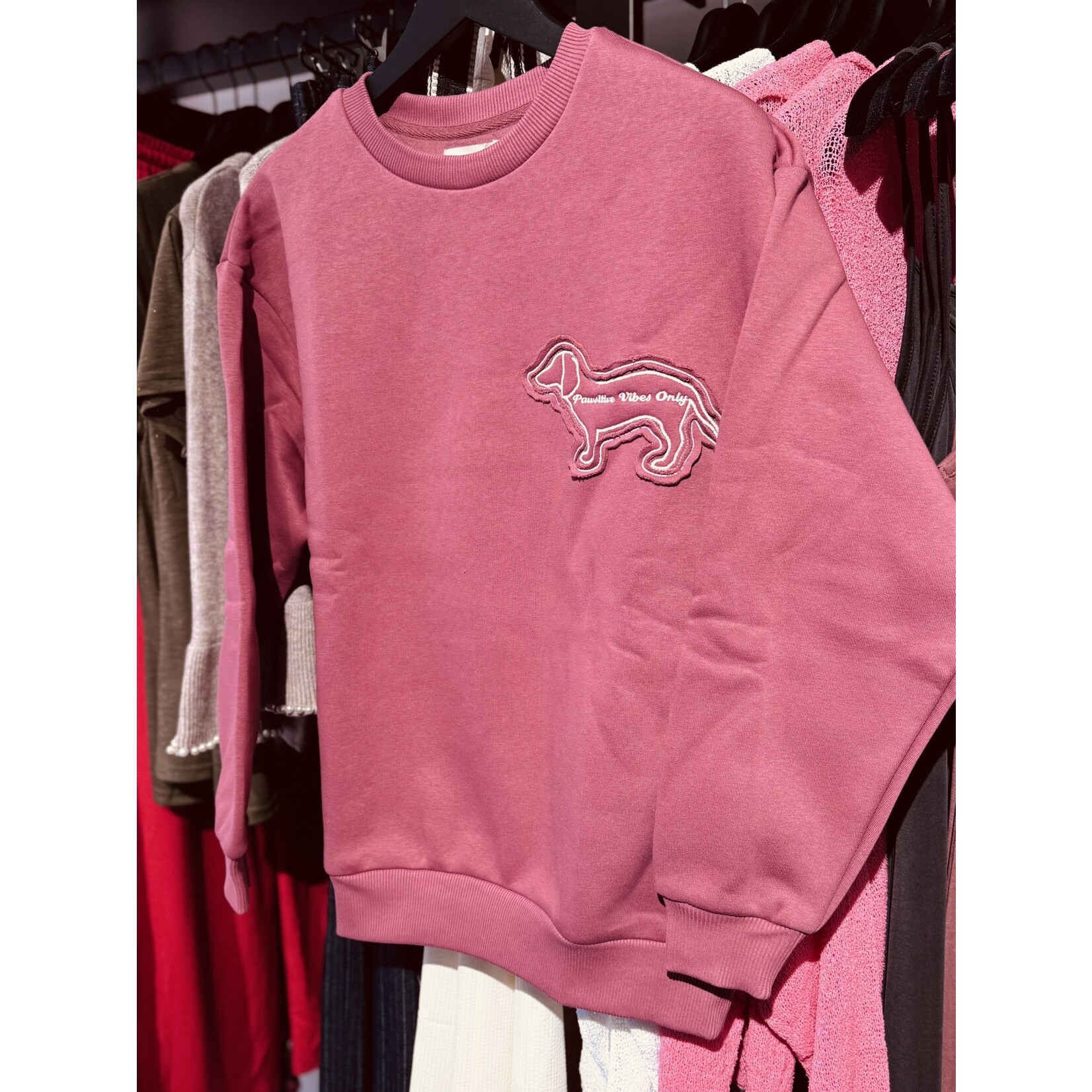 24Colours Sweater Positives vibes only