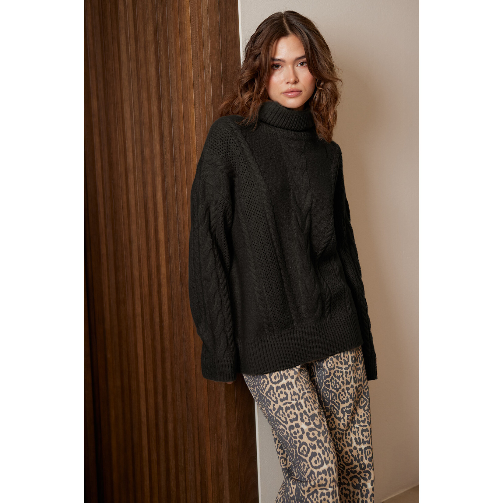 Rut&Circle Trui Rollerneck Marielle