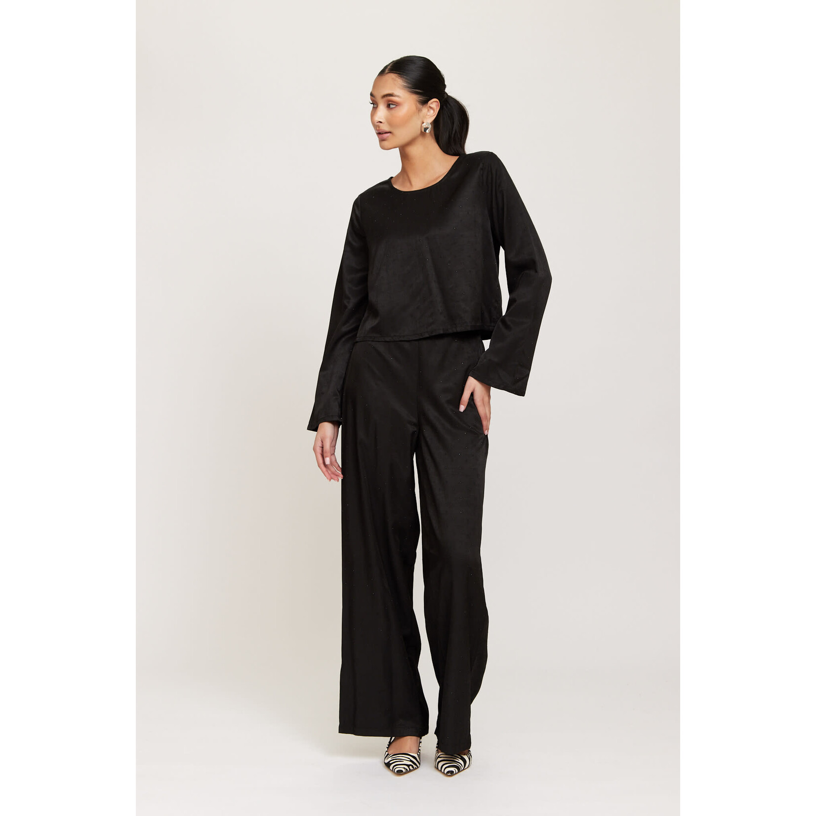 Rut&Circle Emma Rhinestone Pant