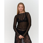 24Colours Kanten top lange mouw