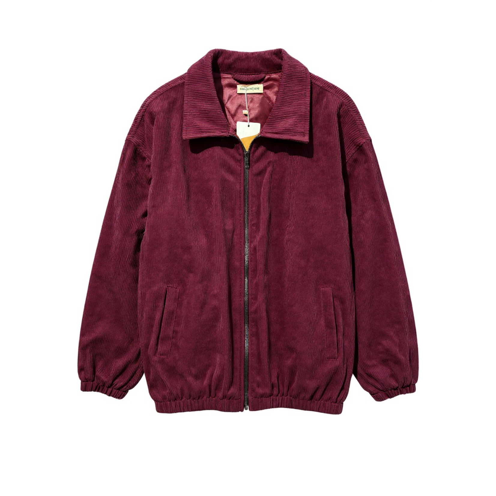 24Colours Ribfluwelen bomberjas