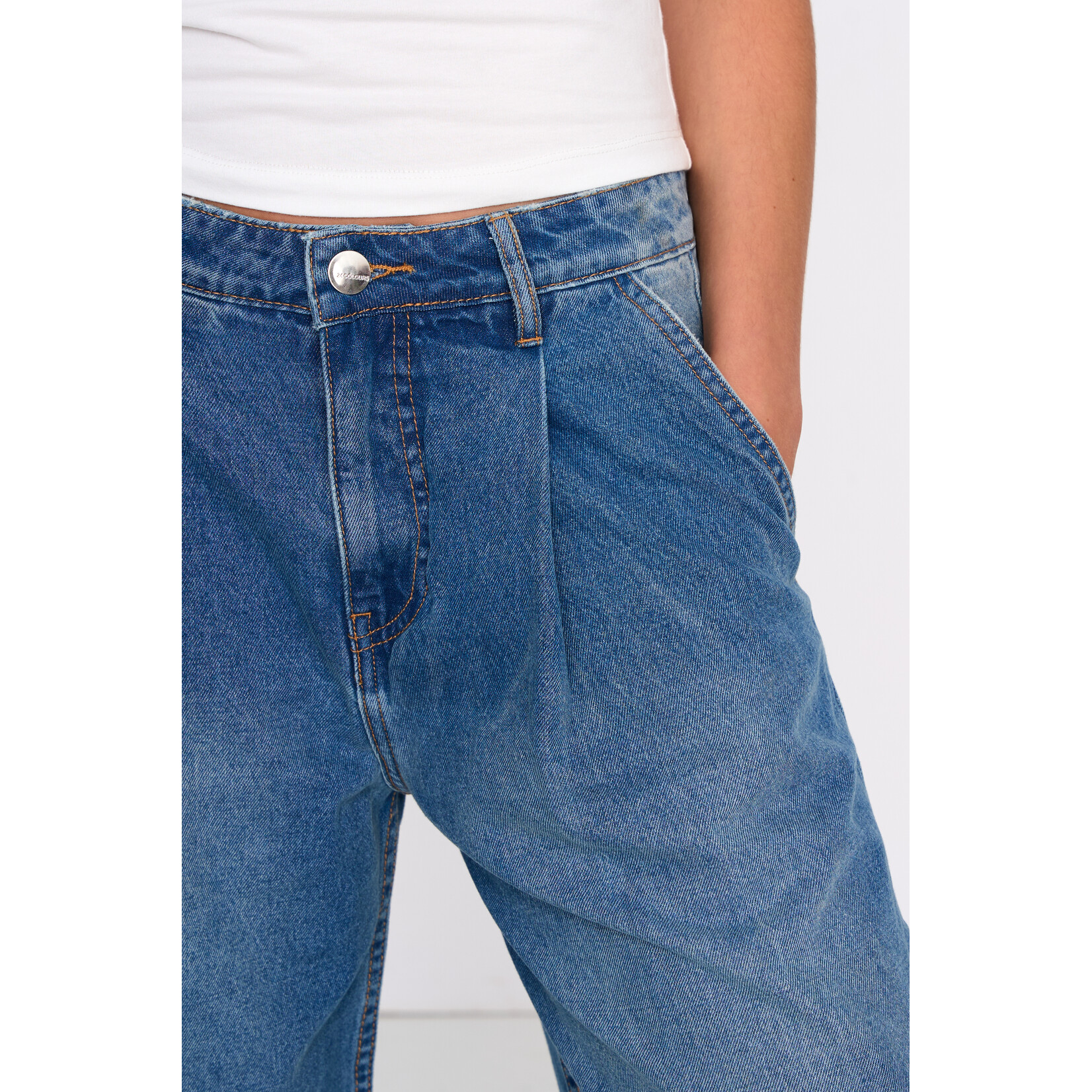 24Colours Jeans vouw, 1 achterzak