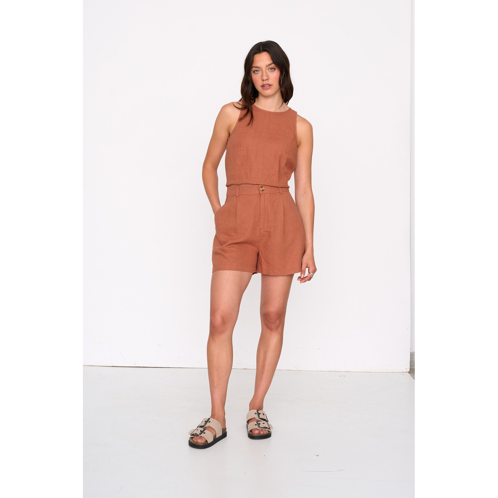 24Colours Short set linnen