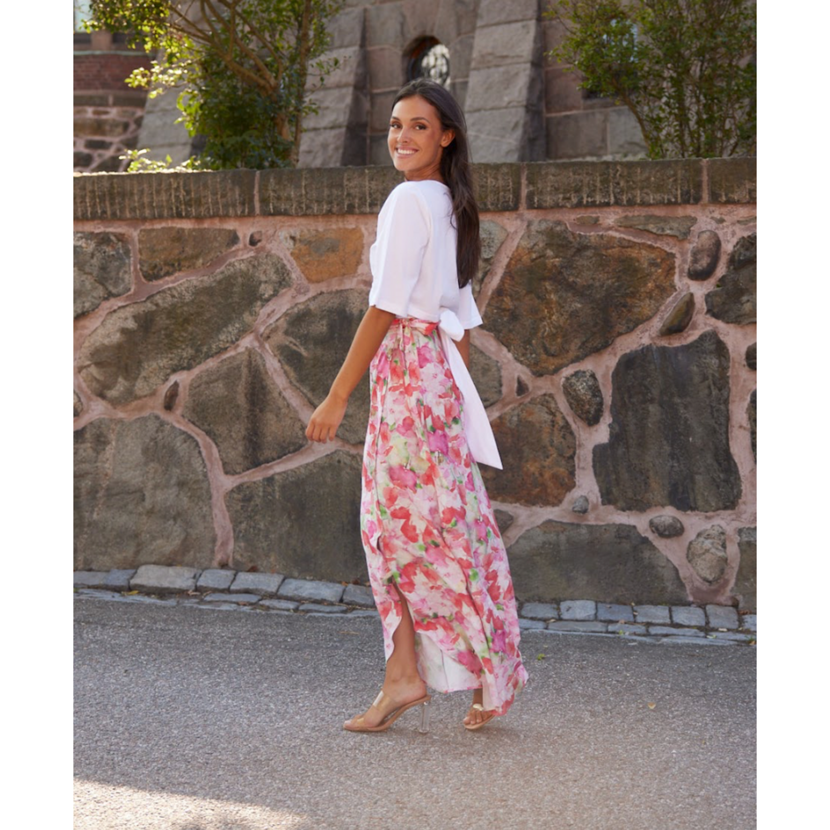 Rut&Circle Sandra wrap skirt