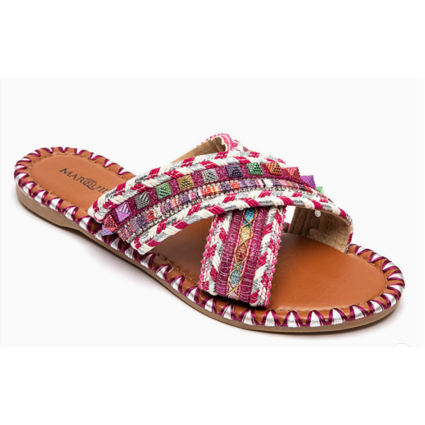 Idealshoes Slippers gekruist