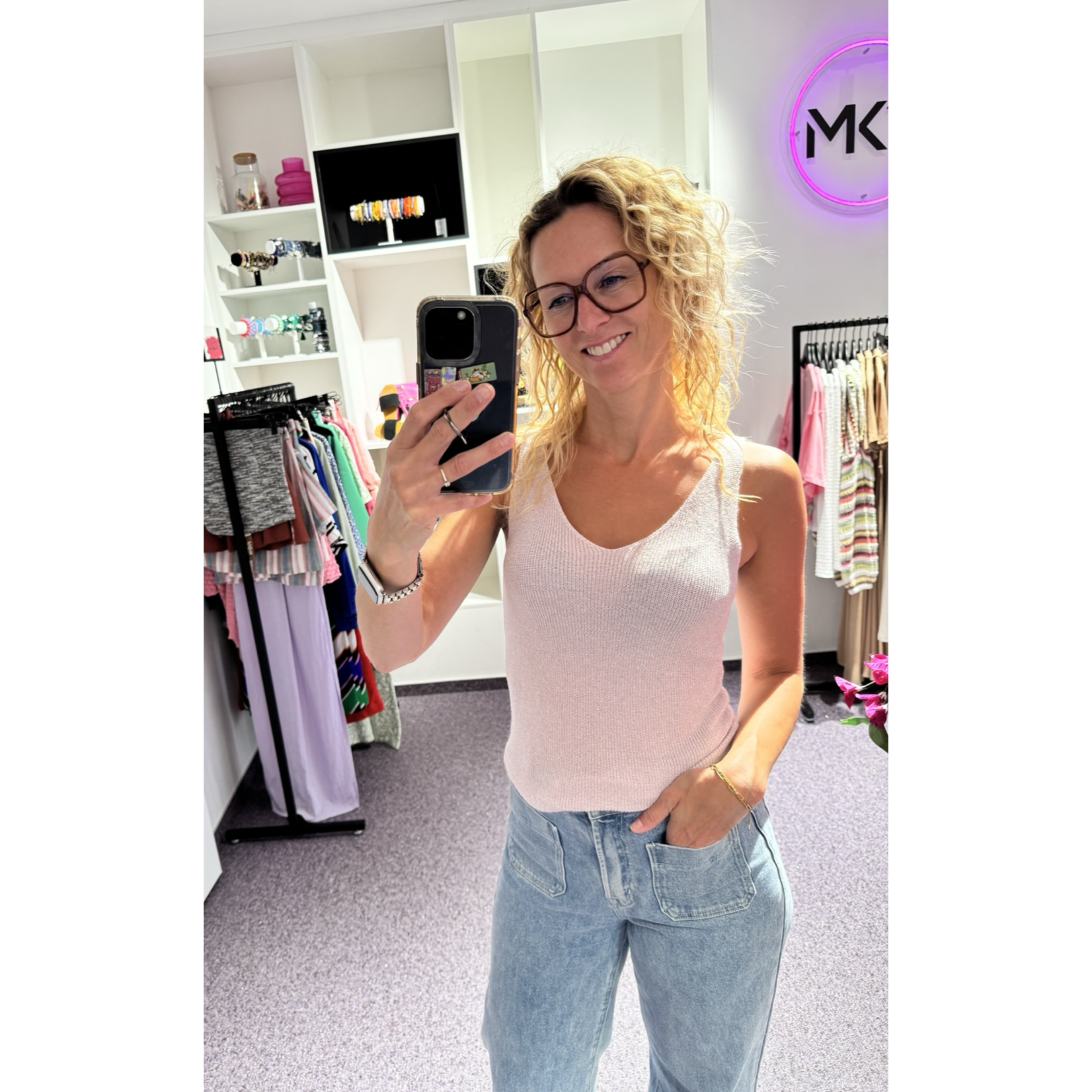 TiF Glitter top