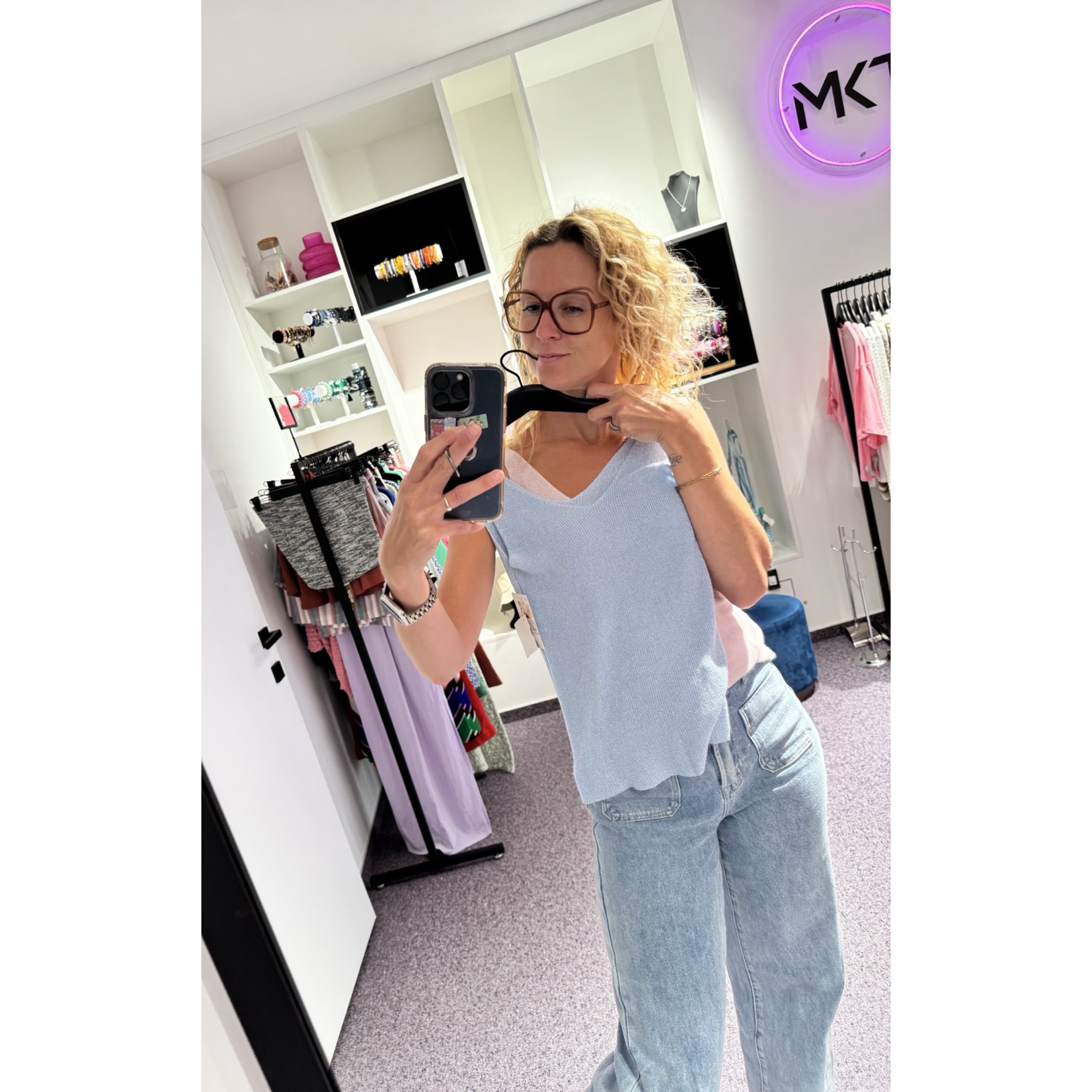 TiF Glitter top