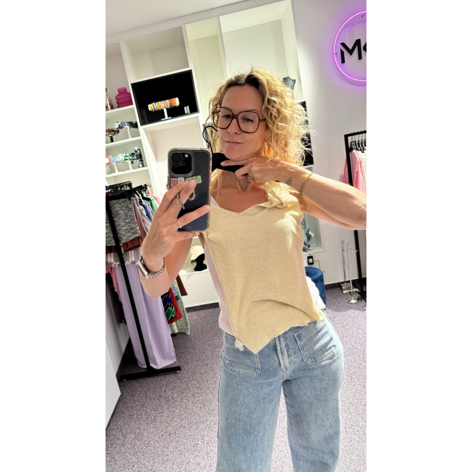 TiF Glitter top