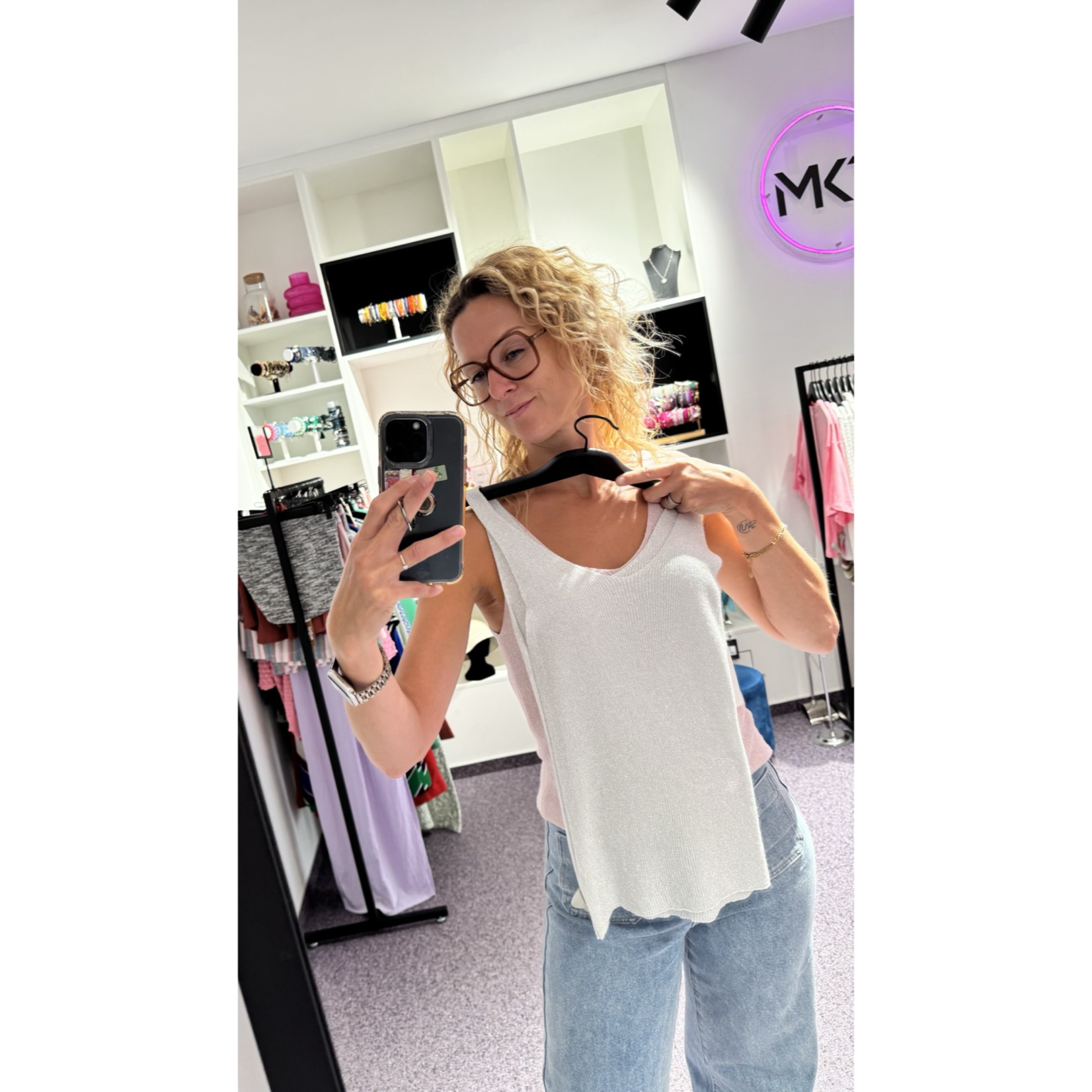 TiF Glitter top